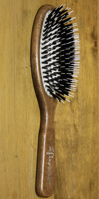 Approved hair extension brush