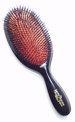Approved hair extension brush